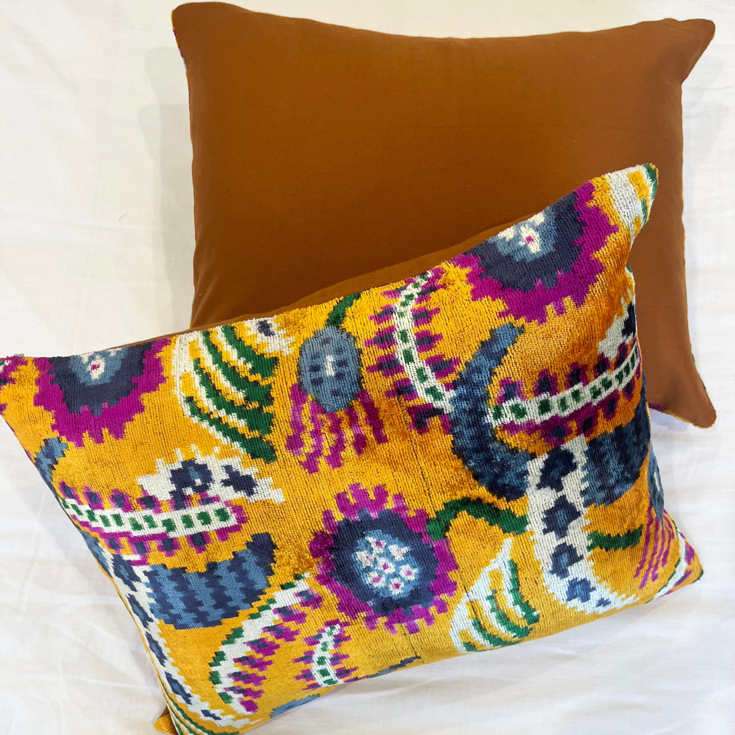 Mirage Velvet cushion - Summer