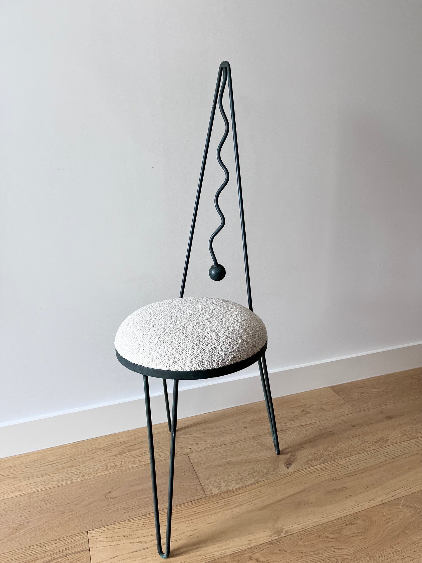 Sculptural vintage occasional chair