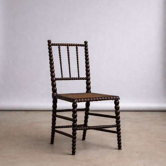 19th century bobbin chair