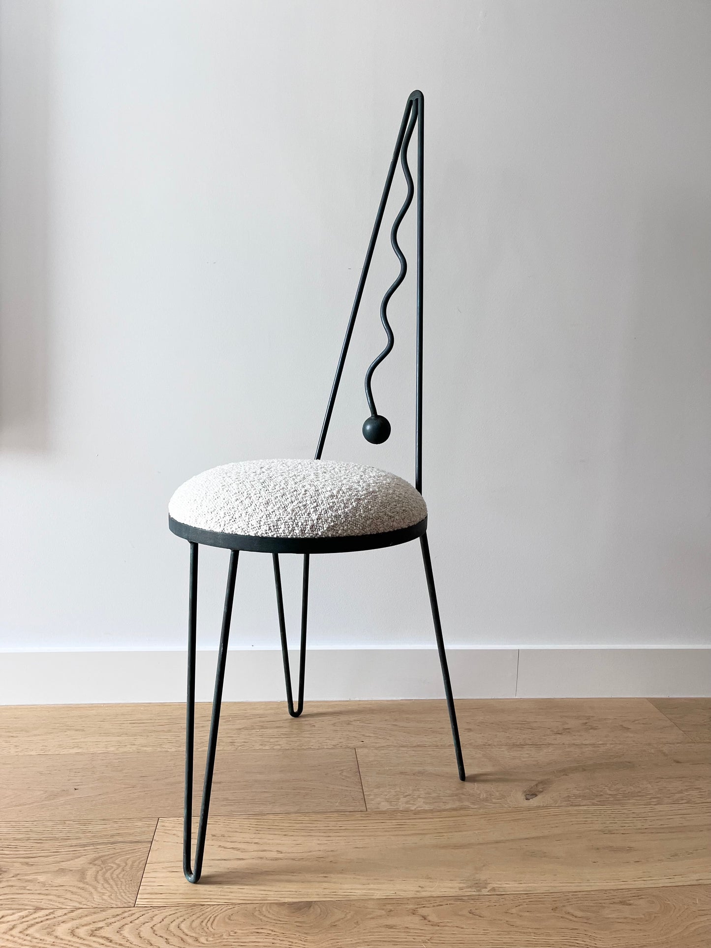 Sculptural vintage occasional chair