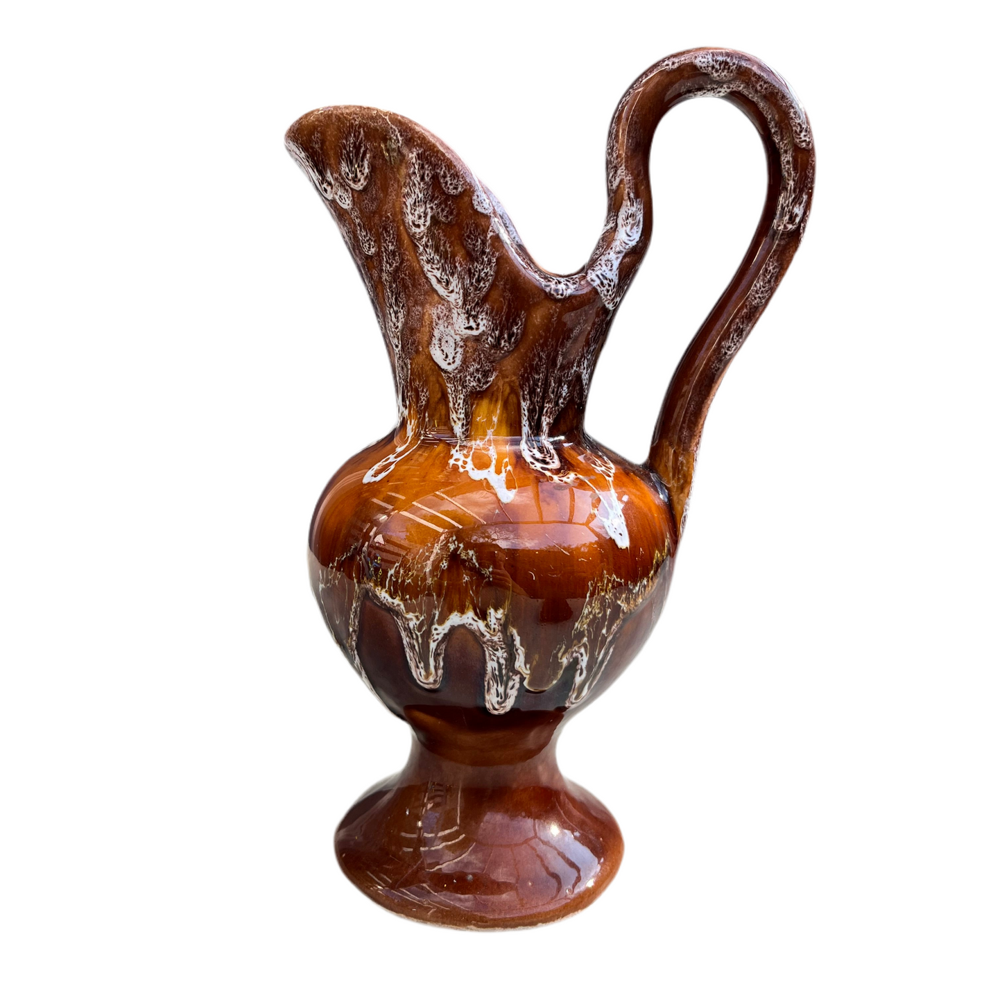 French vintage Vallauris drinks pitcher/vessel