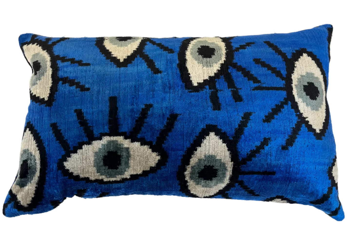 Mirage velvet cushion - See no evil