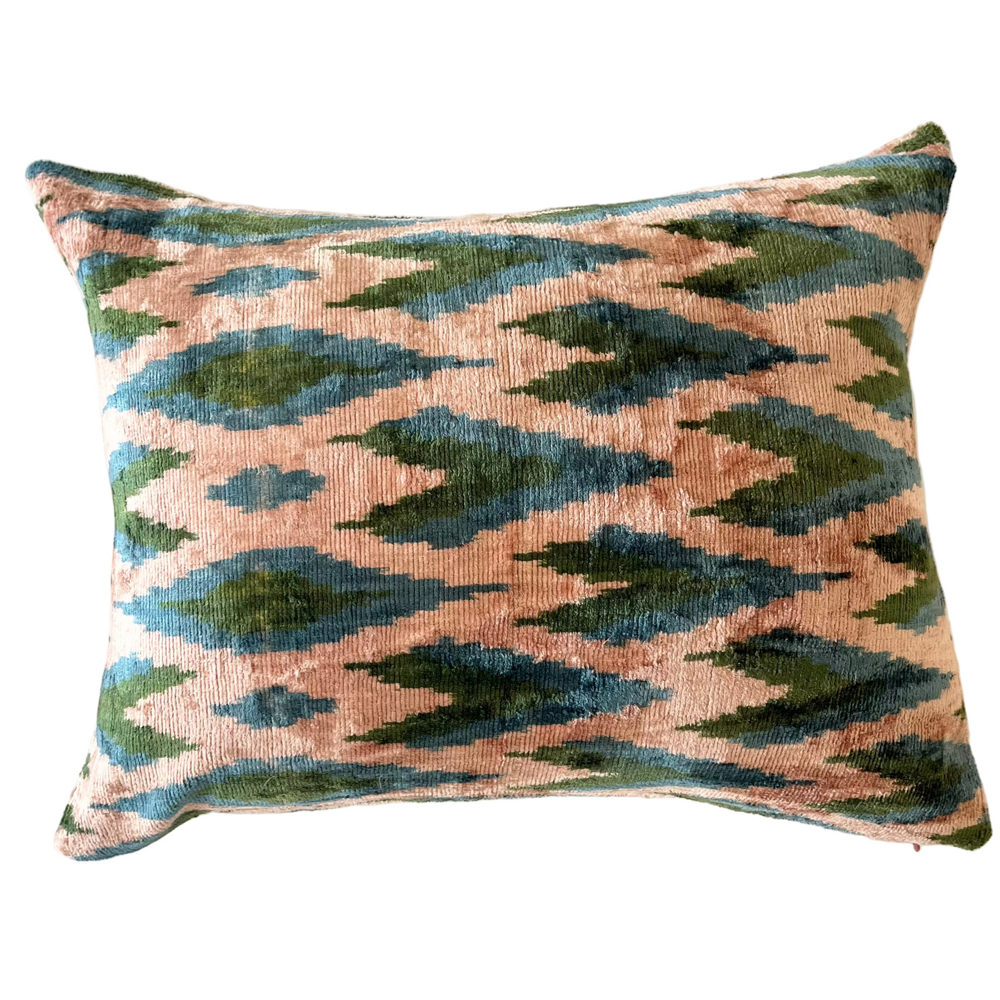 Mirage velvet cushion - Soft Focus