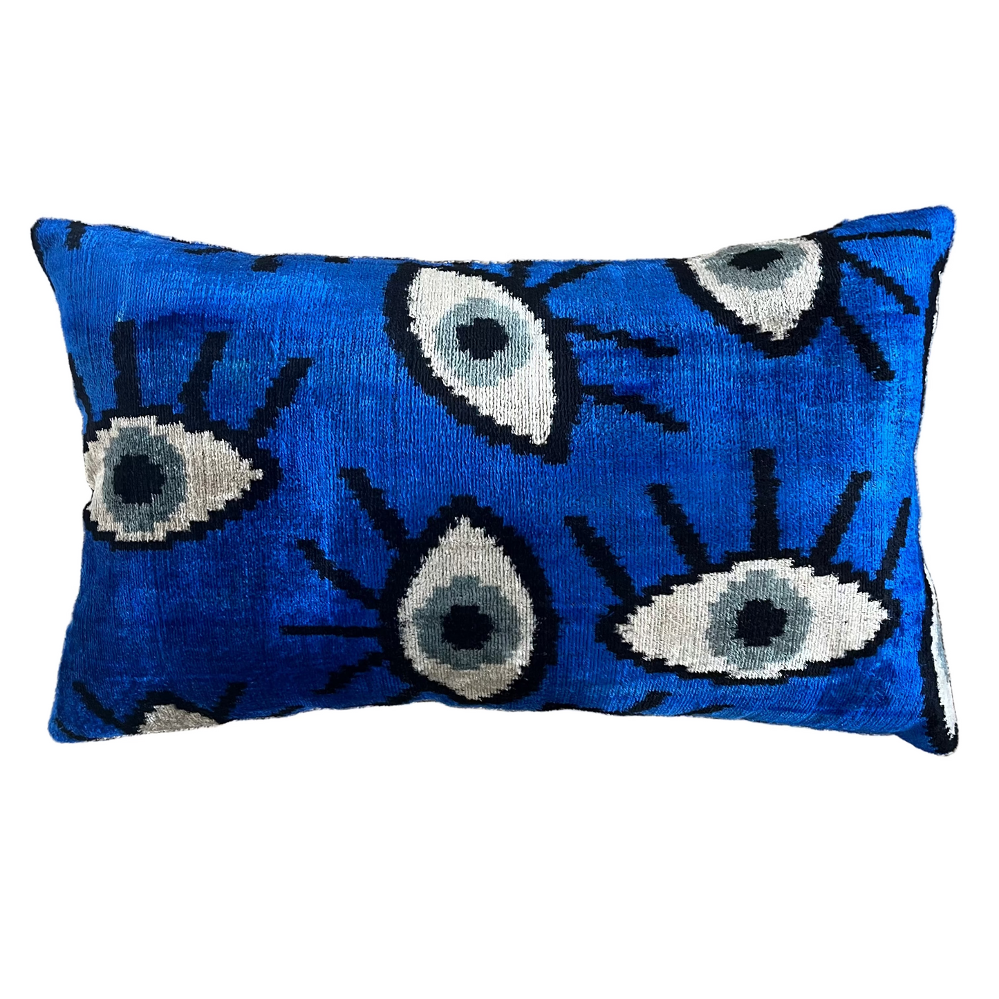 Mirage velvet cushion - See no evil