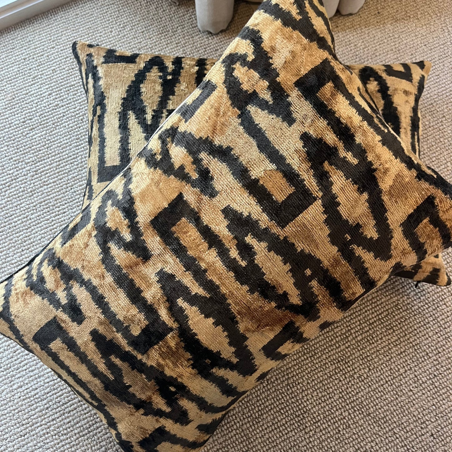 Mirage velvet cushion - Versace